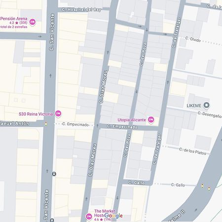 阿利坎特Reina Victoria La Plaza公寓 外观 照片